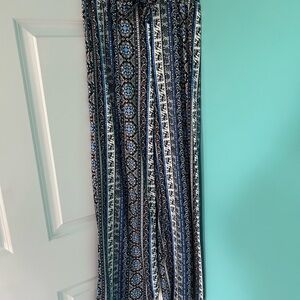 Joe Benbasset Multicolor Geometric Maxi Pants